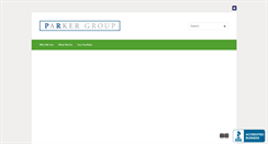 Desktop Screenshot of parkergroup.com